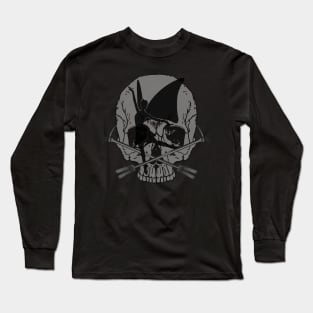 The Jinx Fairy black flag (skull & crossbones) Long Sleeve T-Shirt